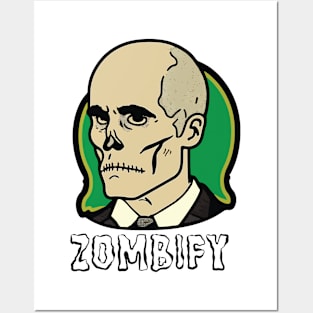 Classic Cartoon Zombify Posters and Art